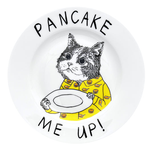 'Pancake me up' Side Plate