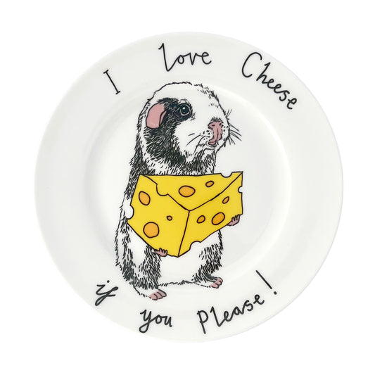 'I Love Cheese if you Please! Limited Edition Side Plate