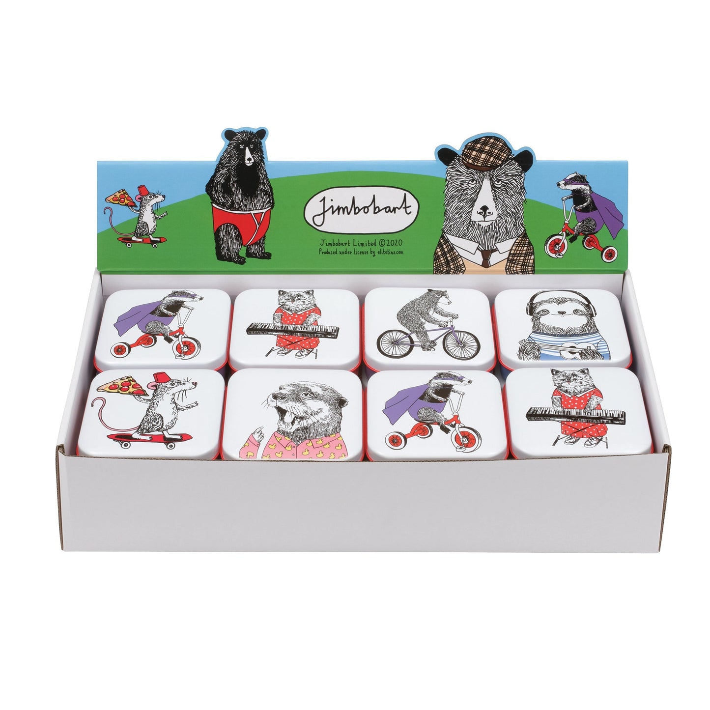 LIMITED OFFER - Square Pocket Tins with Fudge (BEST BEFORE END JUNE '24)