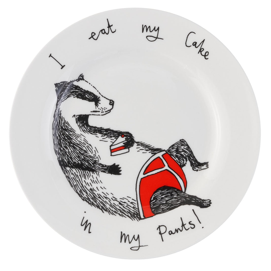 'I Eat My Cake in My Pants' Side Plate – Jimbobart